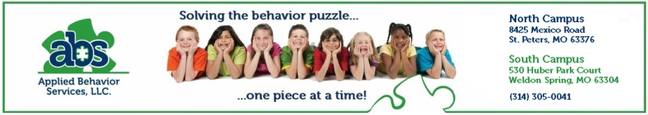 Autism Services St. Louis, St. Charles | Board Certified Applied Behavior Analysis (ABA) | Applied Behaviors Services, LLC| www.helpwithbehavior.com